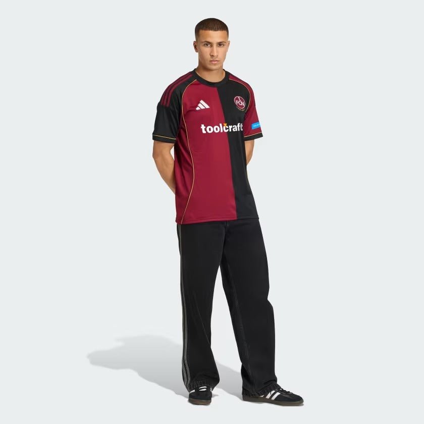 Camisa adidas 1. FC Nürnberg 2025/26 I Camisa adidas 1. FC Nürnberg 2025/26 I