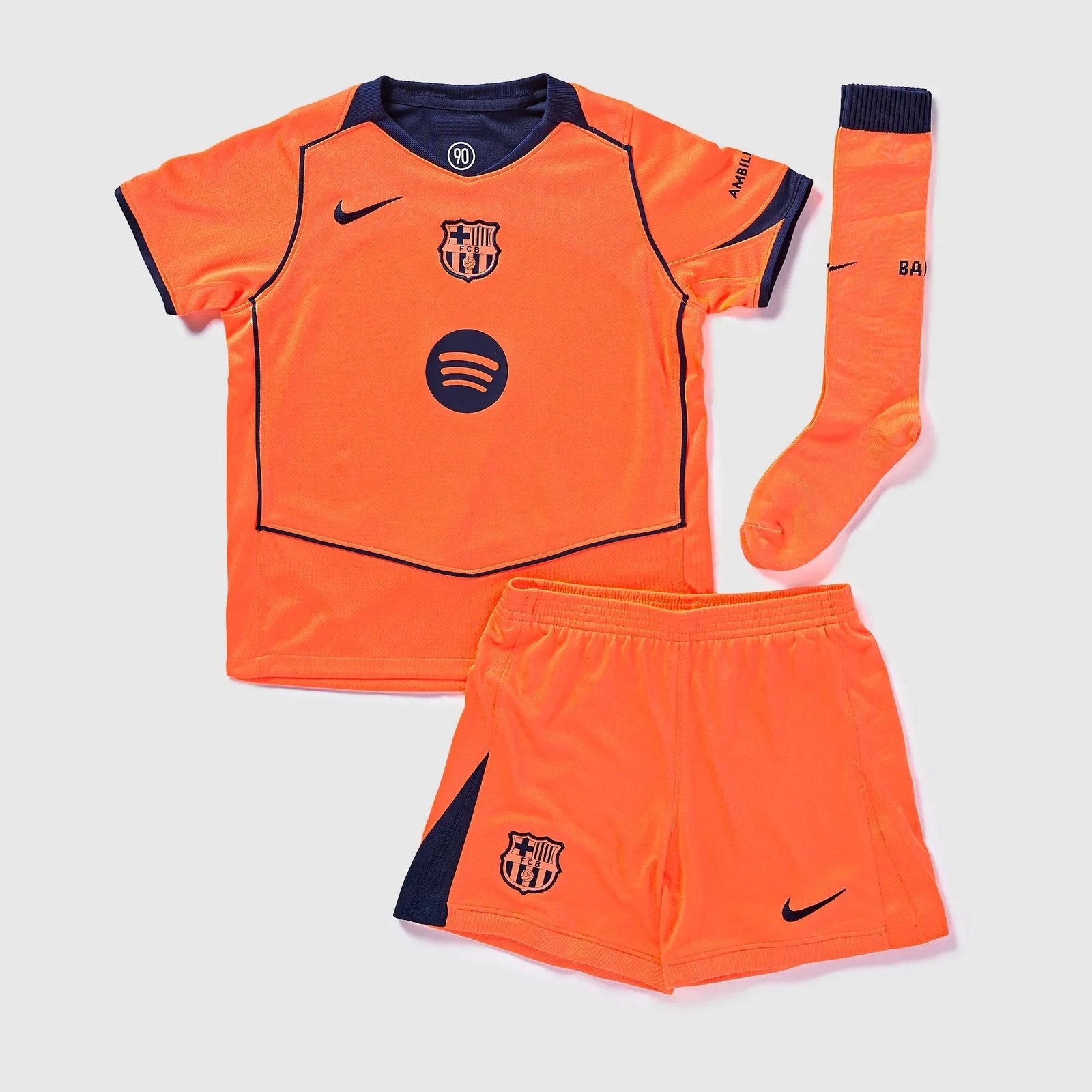 Conjunto Infantil Nike Barcelona 2025/26 III Conjunto Infantil Nike Barcelona 2025/26 III