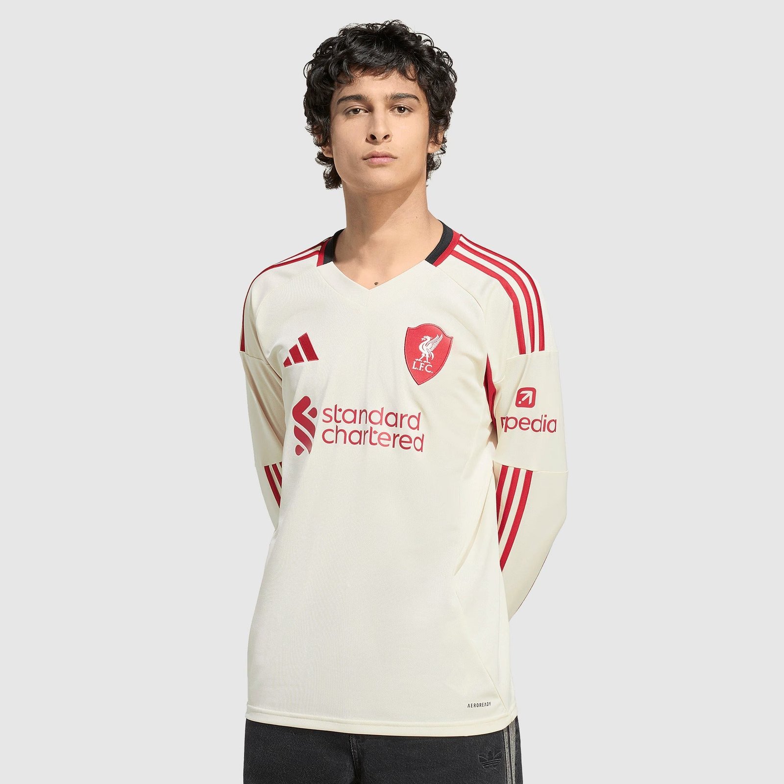Camisa adidas Liverpool 2025/26 II Manga Longa Camisa adidas Liverpool 2025/26 II Manga Longa