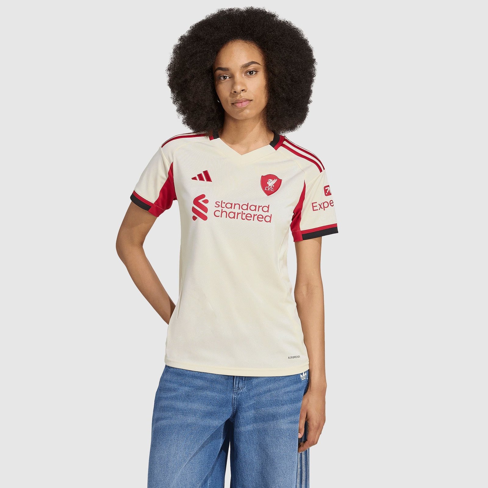 Camisa Feminina adidas Liverpool 2025/26 II Camisa Feminina adidas Liverpool 2025/26 II