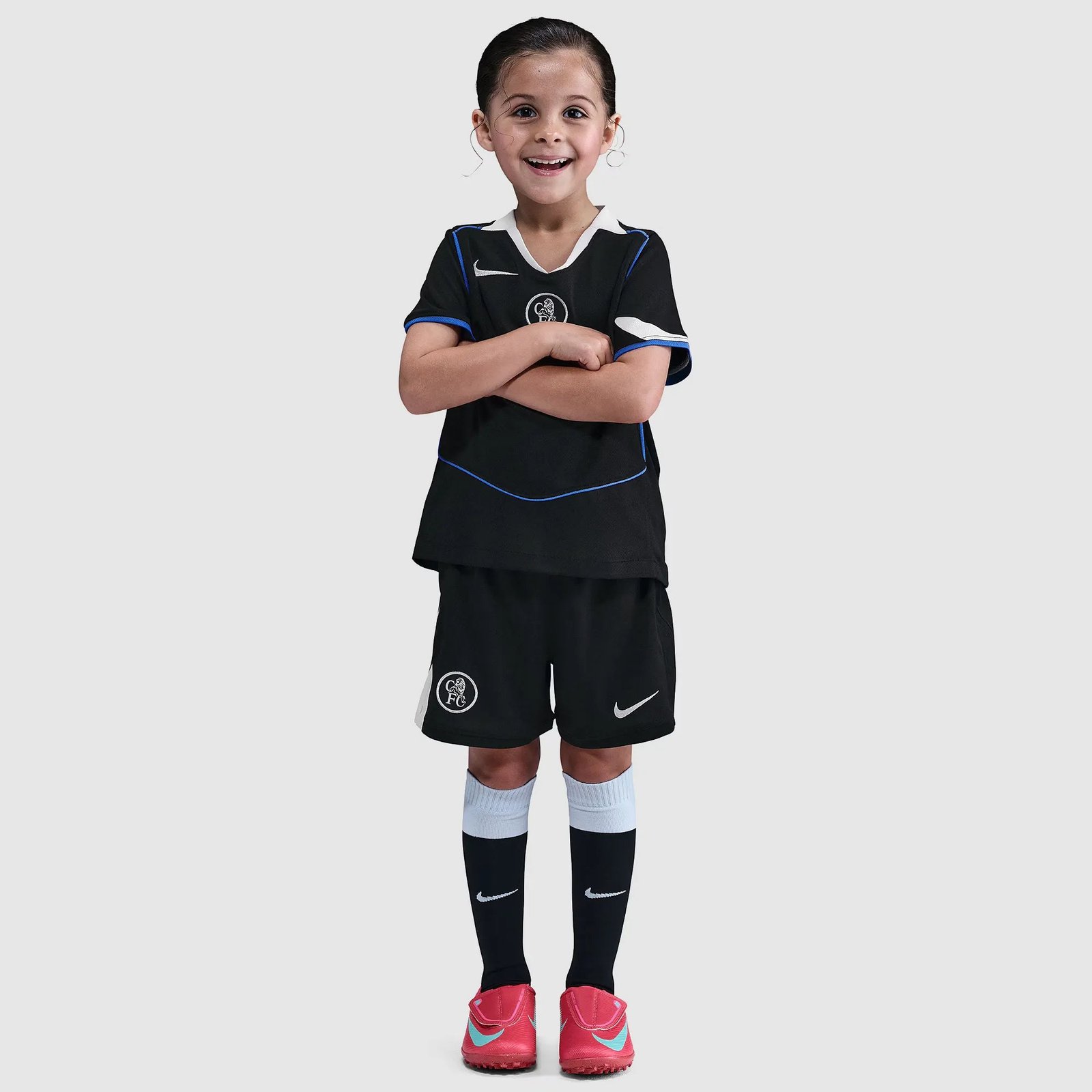 Conjunto Infantil Nike Chelsea 2025/26 III Conjunto Infantil Nike Chelsea 2025/26 III