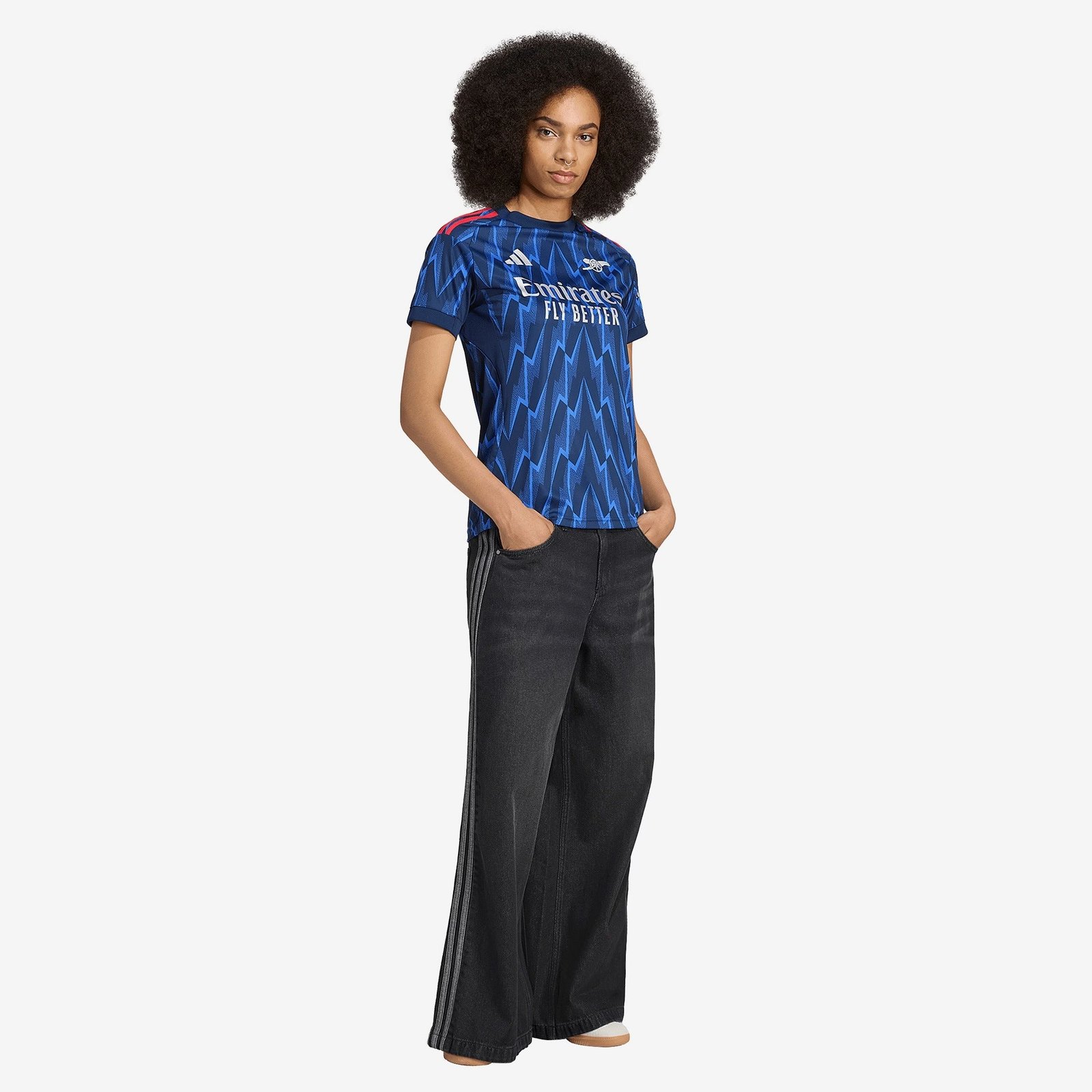 Camisa Feminina adidas Arsenal 2025/26 II Camisa Feminina adidas Arsenal 2025/26 II