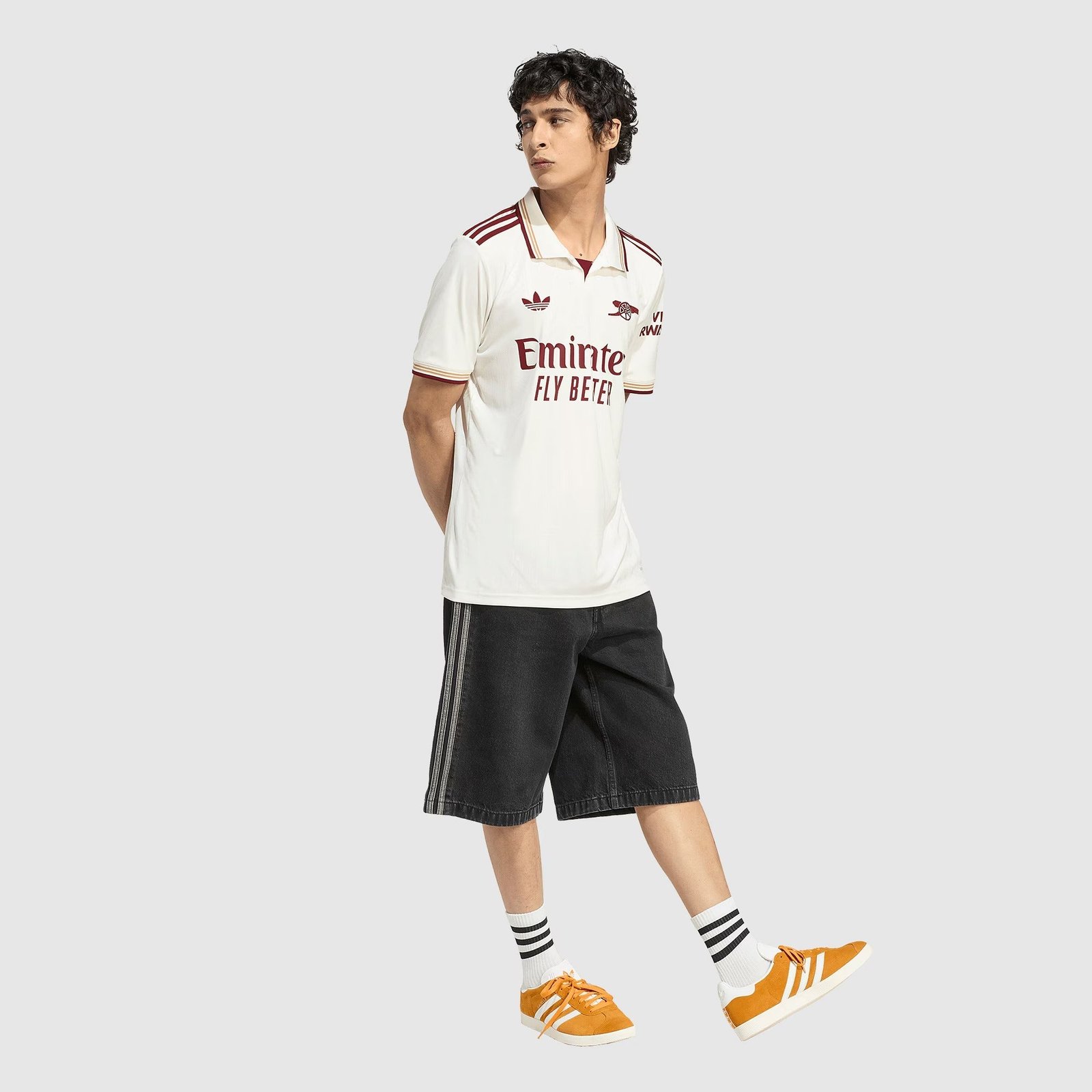 Camisa Adidas Originnals Arsenal 2025/26 III Torcedor Camisa Adidas Originnals Arsenal 2025/26 III Torcedor