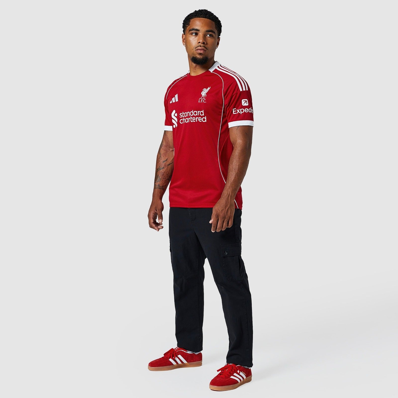 Camisa Adidas Liverpool 2025/26 I Torcedor Camisa Adidas Liverpool 2025/26 I Torcedor