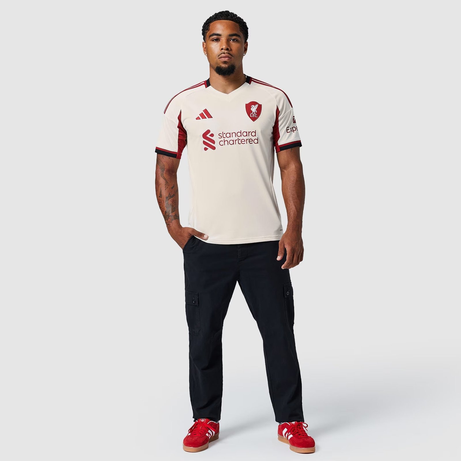 Camisa Adidas Liverpool 2025/26 II Torcedor Camisa Adidas Liverpool 2025/26 II Torcedor