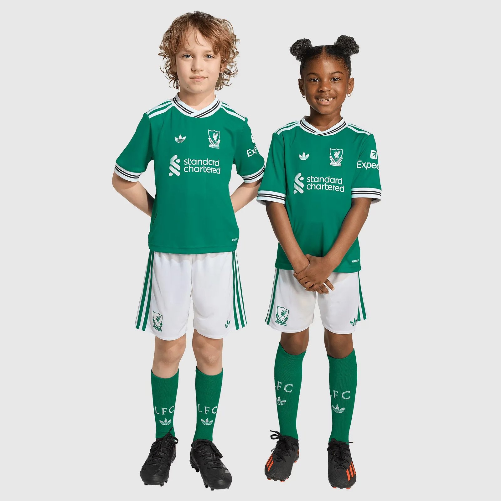 Conjunto Infantil adidas Liverpool 2025/26 III Conjunto Infantil adidas Liverpool 2025/26 III