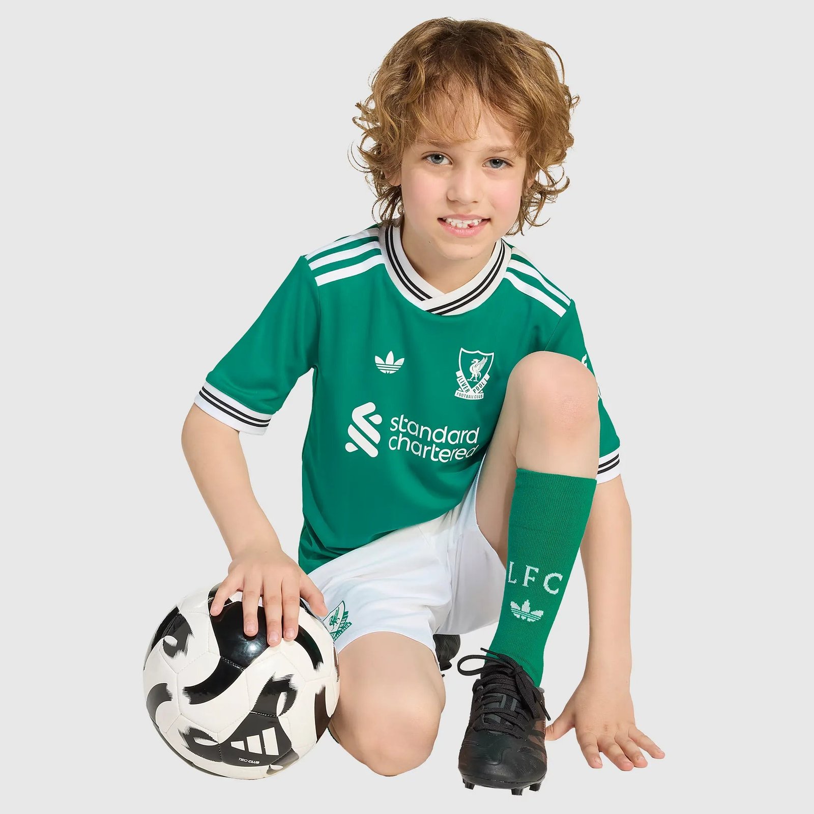 Conjunto Infantil adidas Liverpool 2025/26 III Conjunto Infantil adidas Liverpool 2025/26 III