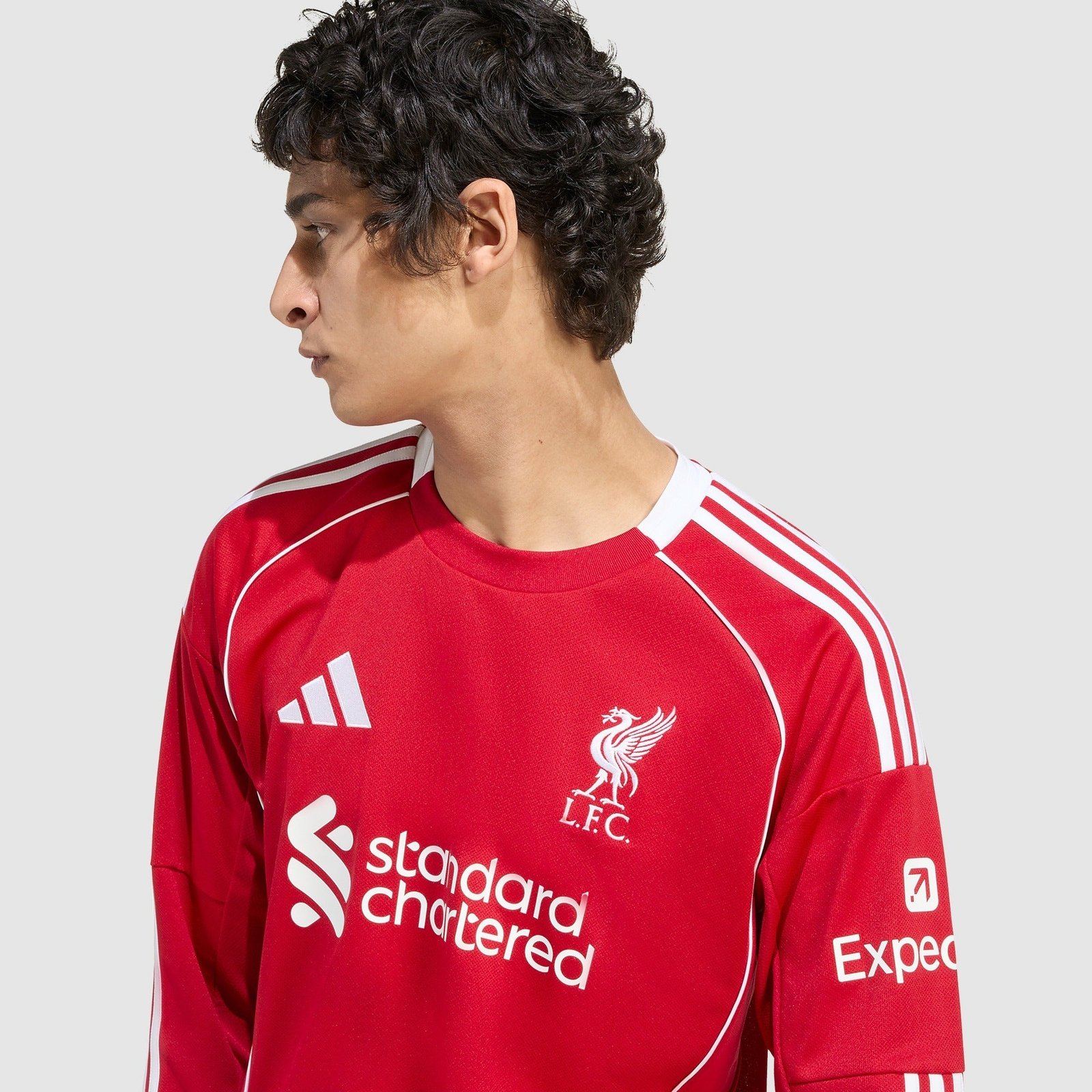 Camisa adidas Liverpool 2025/26 I Manga Longa Camisa adidas Liverpool 2025/26 I Manga Longa