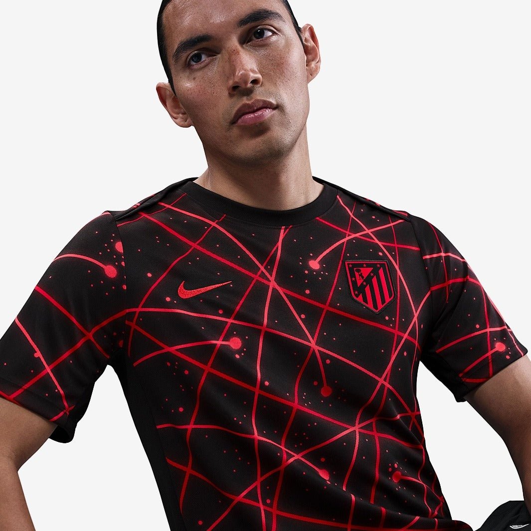 Camisa Nike Atlético de Madrid 2025/26 Pré-Jogo Camisa Nike Atlético de Madrid 2025/26 Pré-Jogo