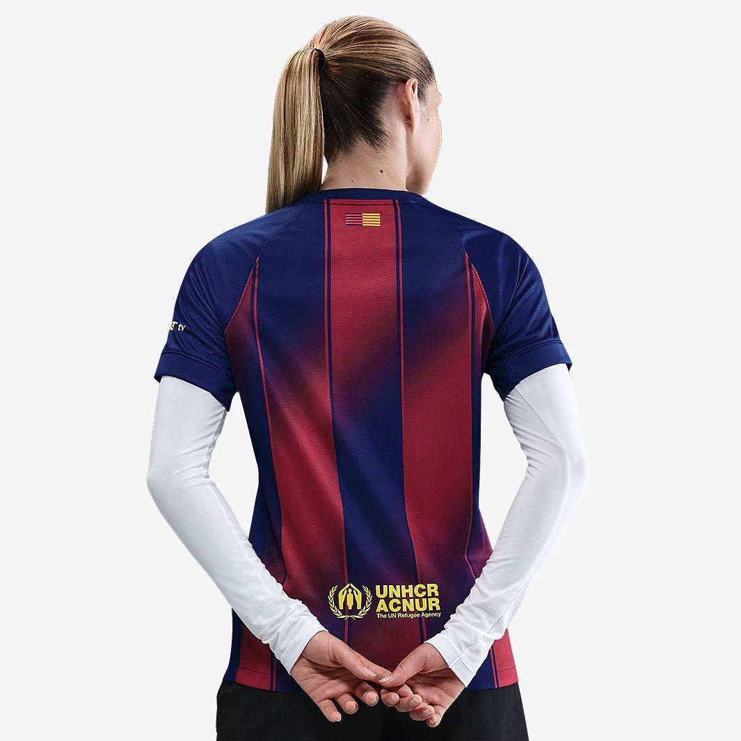 Camisa Feminina Nike Barcelona 2025/26 Torcedor Camisa Feminina Nike Barcelona 2025/26 Torcedor