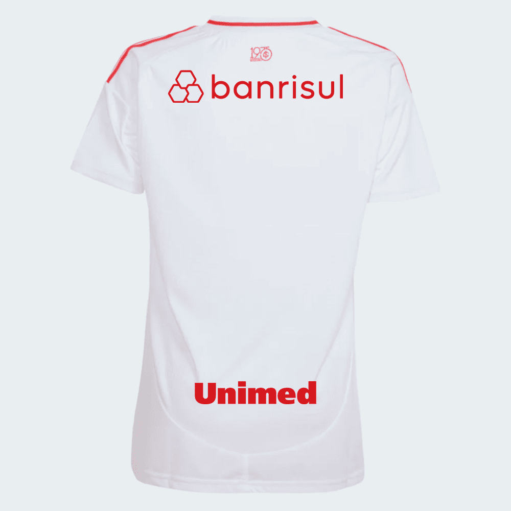 Camisa Feminina adidas Internacional 2025/26 II Com Patrocínios Camisa Feminina adidas Internacional 2025/26 II Com Patrocínios