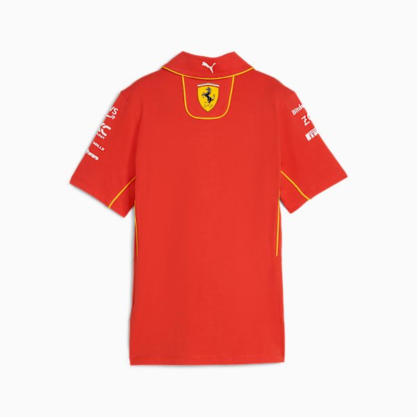 Camisa Polo Scuderia Ferrari Team Feminina Camisa Polo Scuderia Ferrari Team Feminina