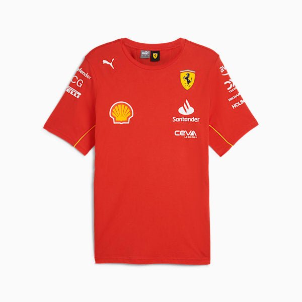 Camiseta Scuderia Ferrari Team Masculina Camiseta Scuderia Ferrari Team Masculina